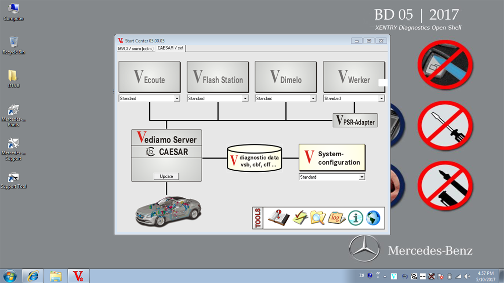 Benz XDOS Software Vediamo 05.00.05